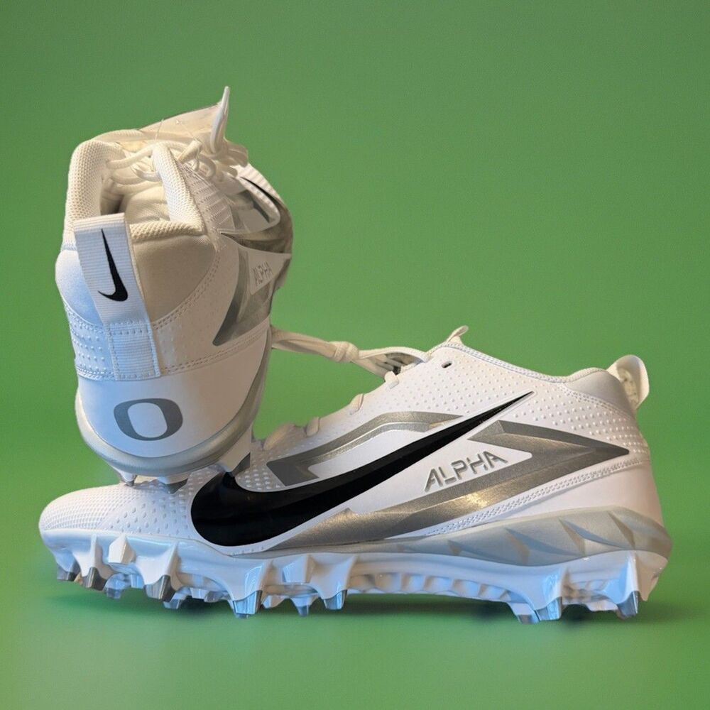 Nike Alpha Menace 4 Pro Oregon Ducks PE Football Cleats size 14 IB4042-102 New